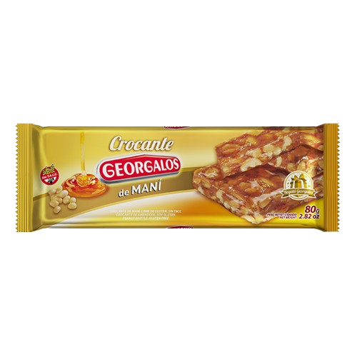 GEORGALOS TURRON CROCANTE DE MANI 80G